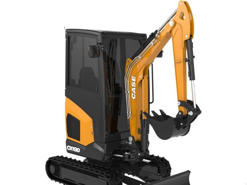 Minibagger del tipo Case CX 19 D, Neumaschine en Moerbeke