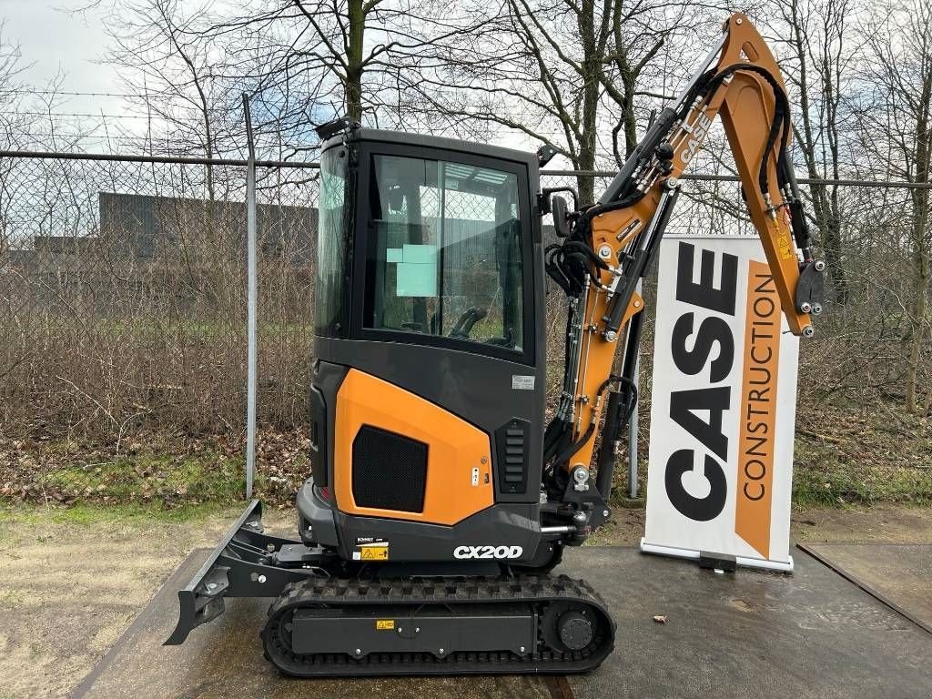 Minibagger del tipo Case CX20D, Neumaschine In Almelo (Immagine 3)