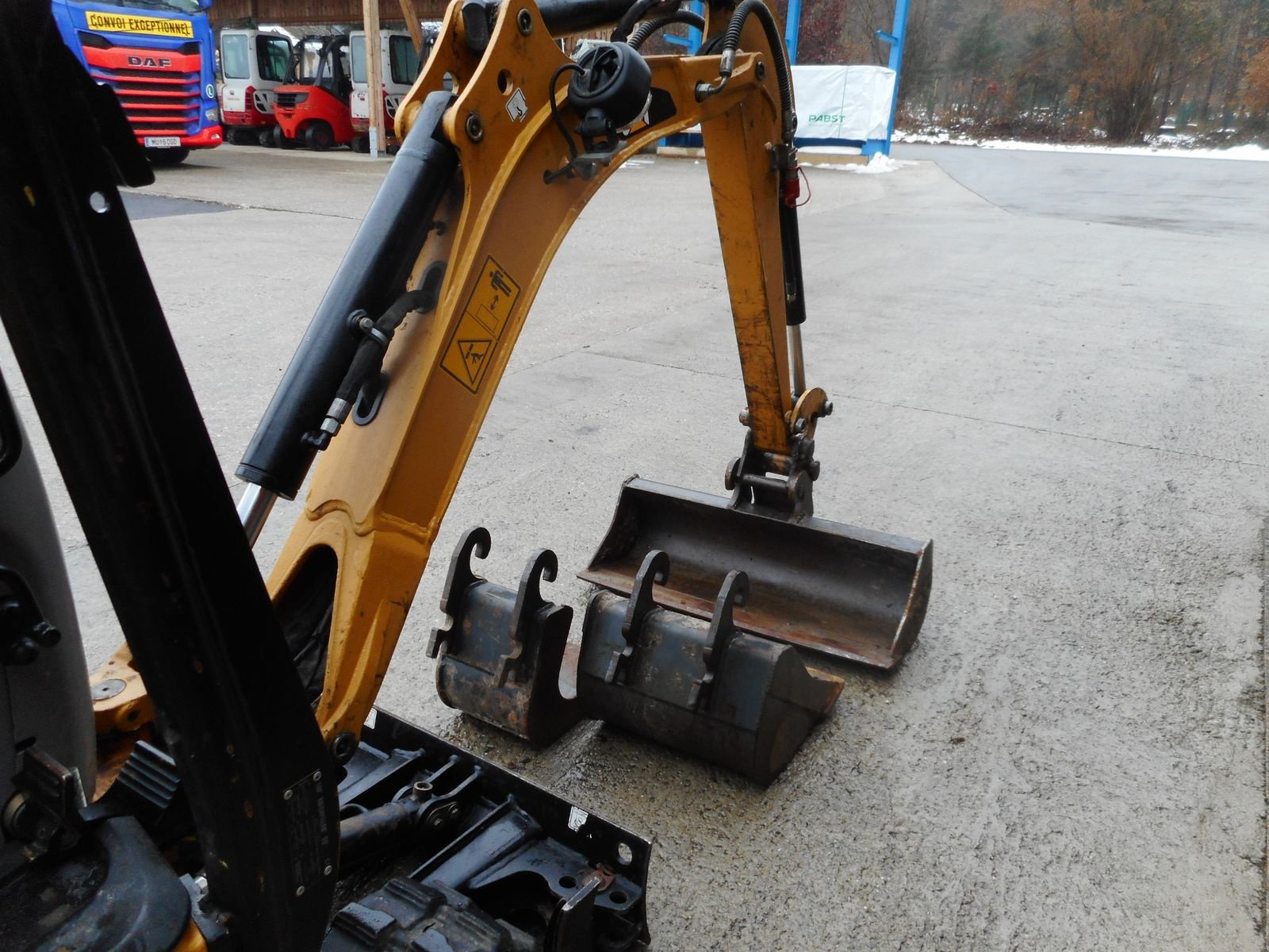 Minibagger a típus CAT 300.9D  ( 1.087kg ) mit SW + 3 Löffel, Gebrauchtmaschine ekkor: St. Nikolai ob Draßling (Kép 14)