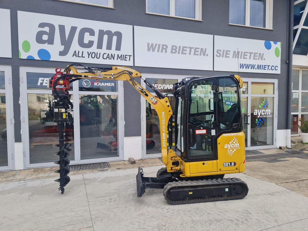 Minibagger typu CAT 301.8-05A  Bagger, Mietmaschine v Seyring (Obrázok 9)