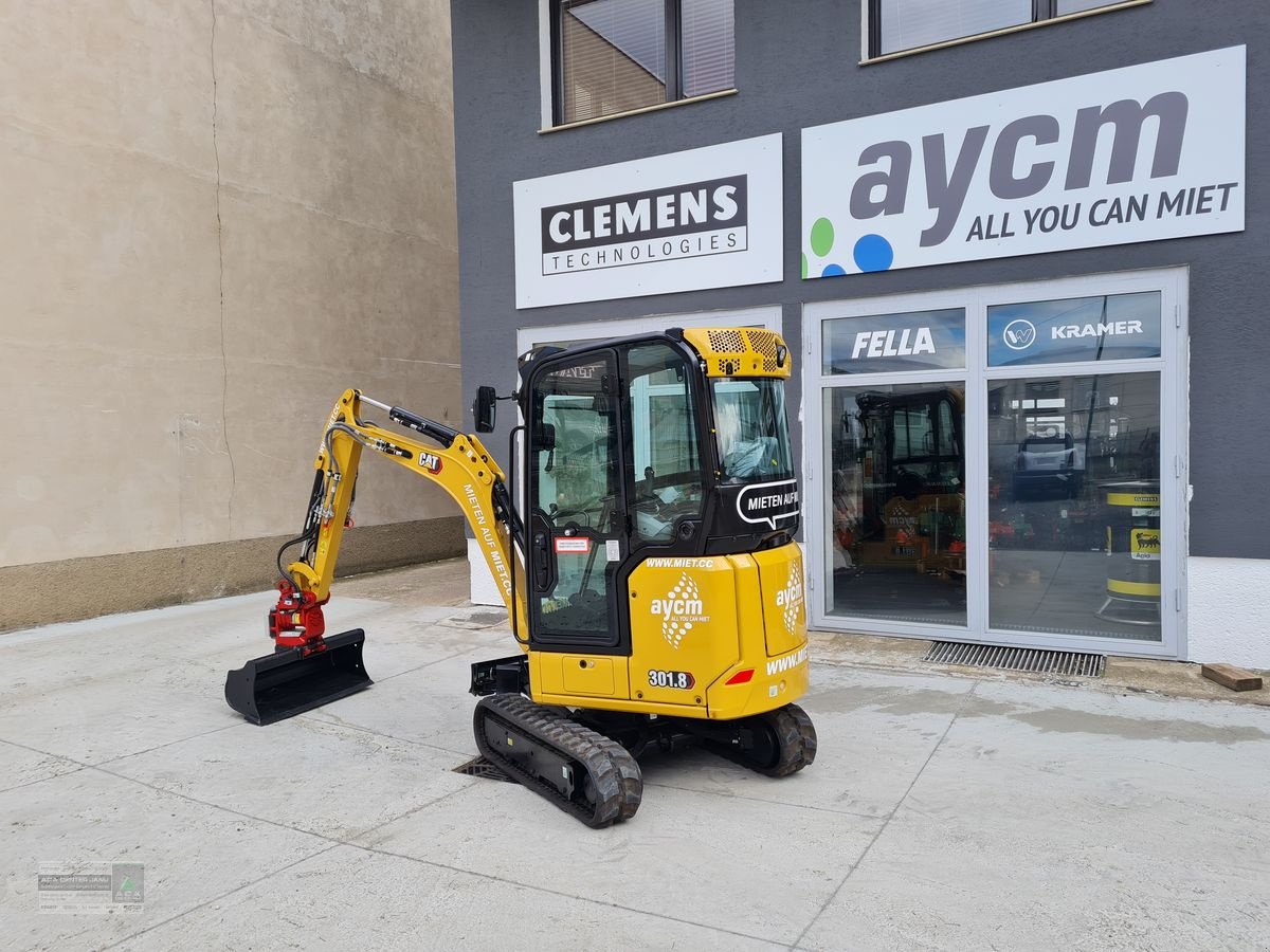 Minibagger des Typs CAT 301.8-05A, Mietmaschine in Gerasdorf (Bild 5)