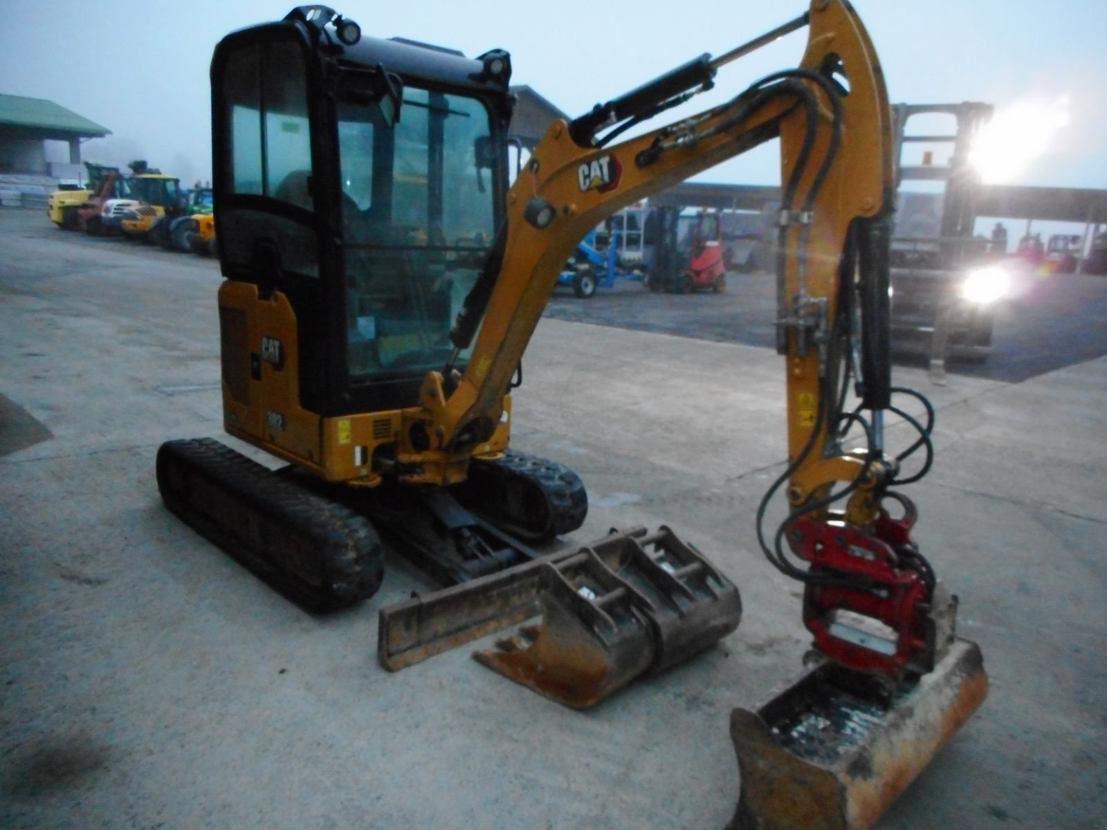 Minibagger typu CAT 302 CR ( 2.262kg ) POWERTILT - hydr. SW - 3 Löff, Gebrauchtmaschine v St. Nikolai ob Draßling (Obrázek 5)