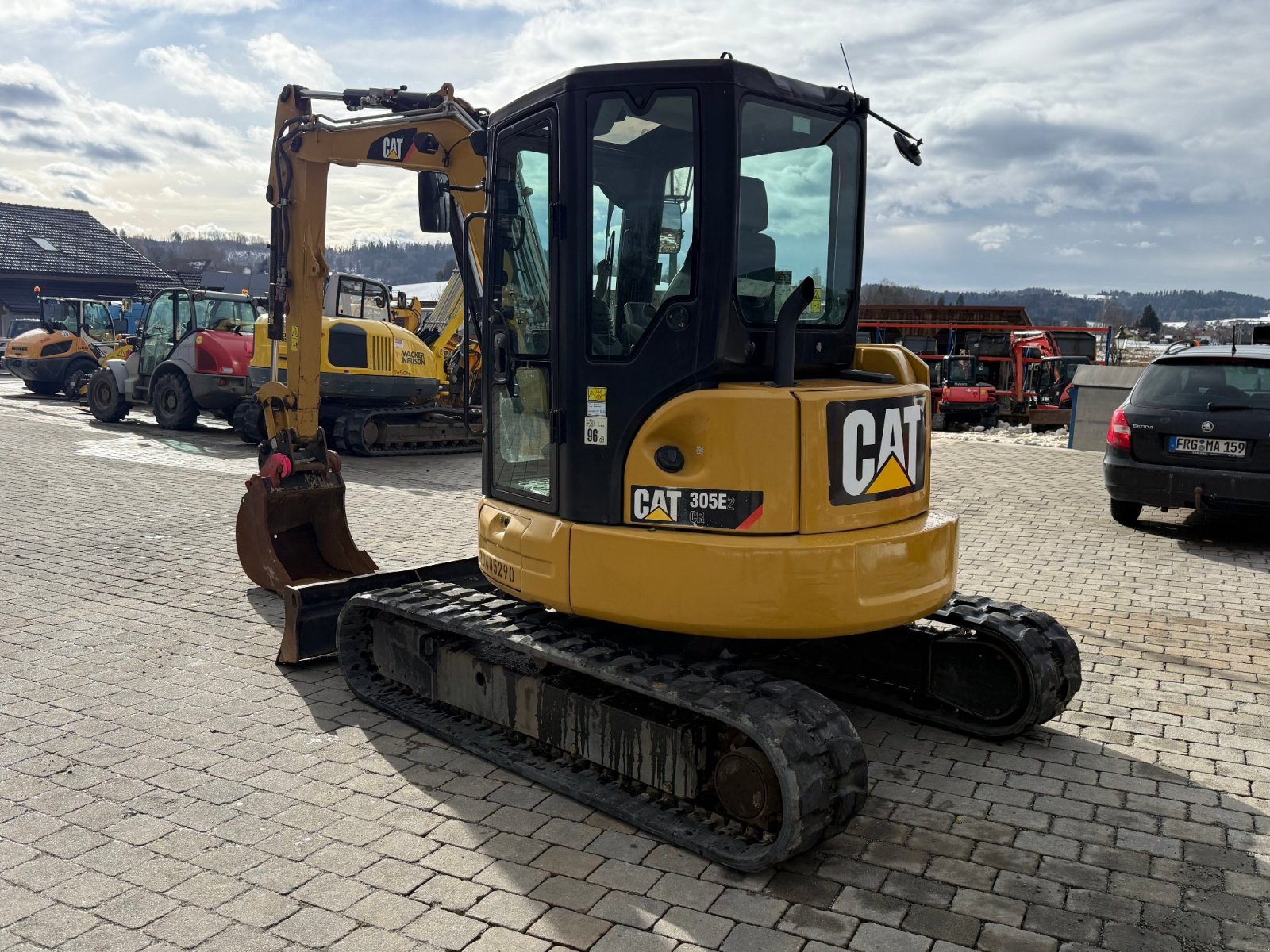 Minibagger typu CAT 305E2 CR, Gebrauchtmaschine w Neureichenau (Zdjęcie 7)