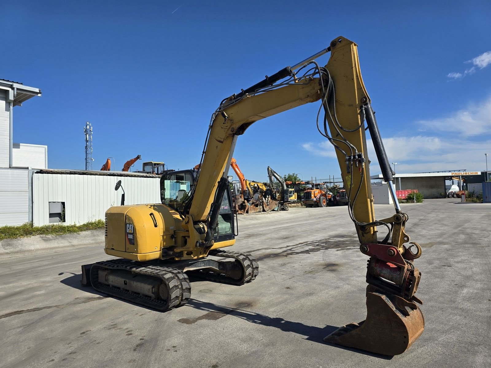 Minibagger del tipo CAT 308E2CR, Gebrauchtmaschine en Gabersdorf (Imagen 8)