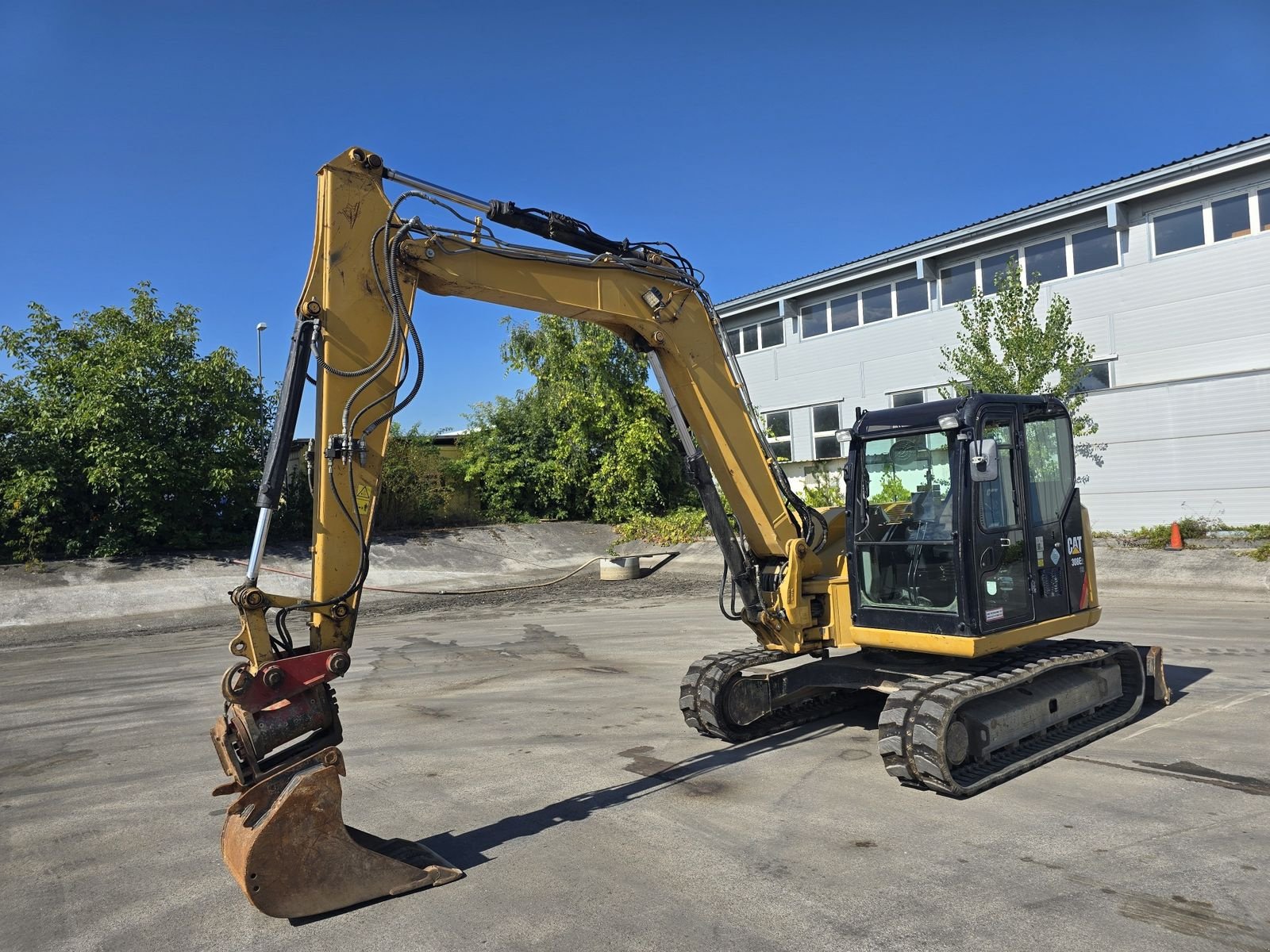 Minibagger del tipo CAT 308E2CR, Gebrauchtmaschine en Gabersdorf (Imagen 1)