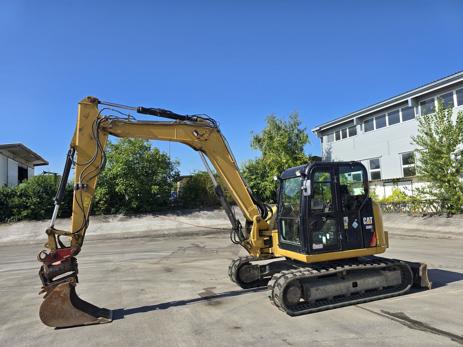 Minibagger del tipo CAT 308E2CR, Gebrauchtmaschine en Gabersdorf (Imagen 11)