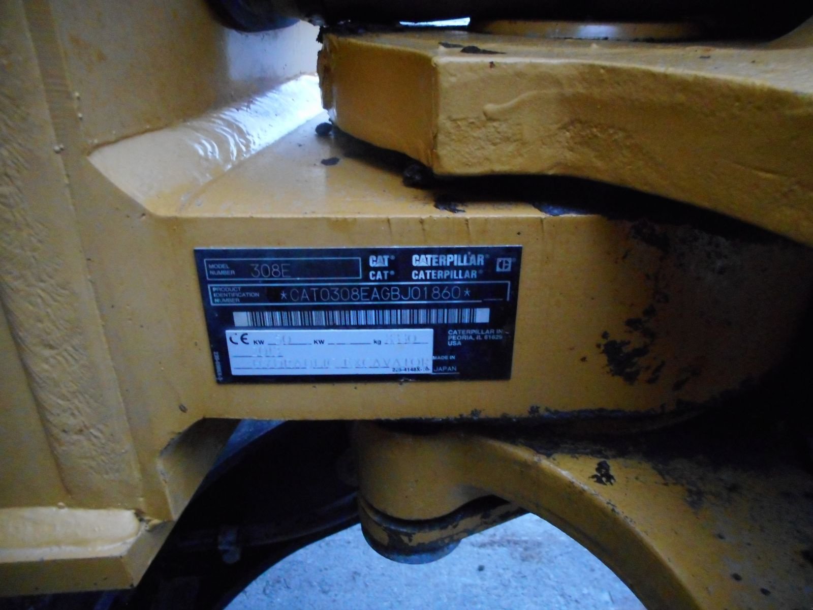 Minibagger typu CAT 308ECR ( 8.330kg ) POWERTILT, hydr. SW, 4 Löffel, Gebrauchtmaschine v St. Nikolai ob Draßling (Obrázek 9)