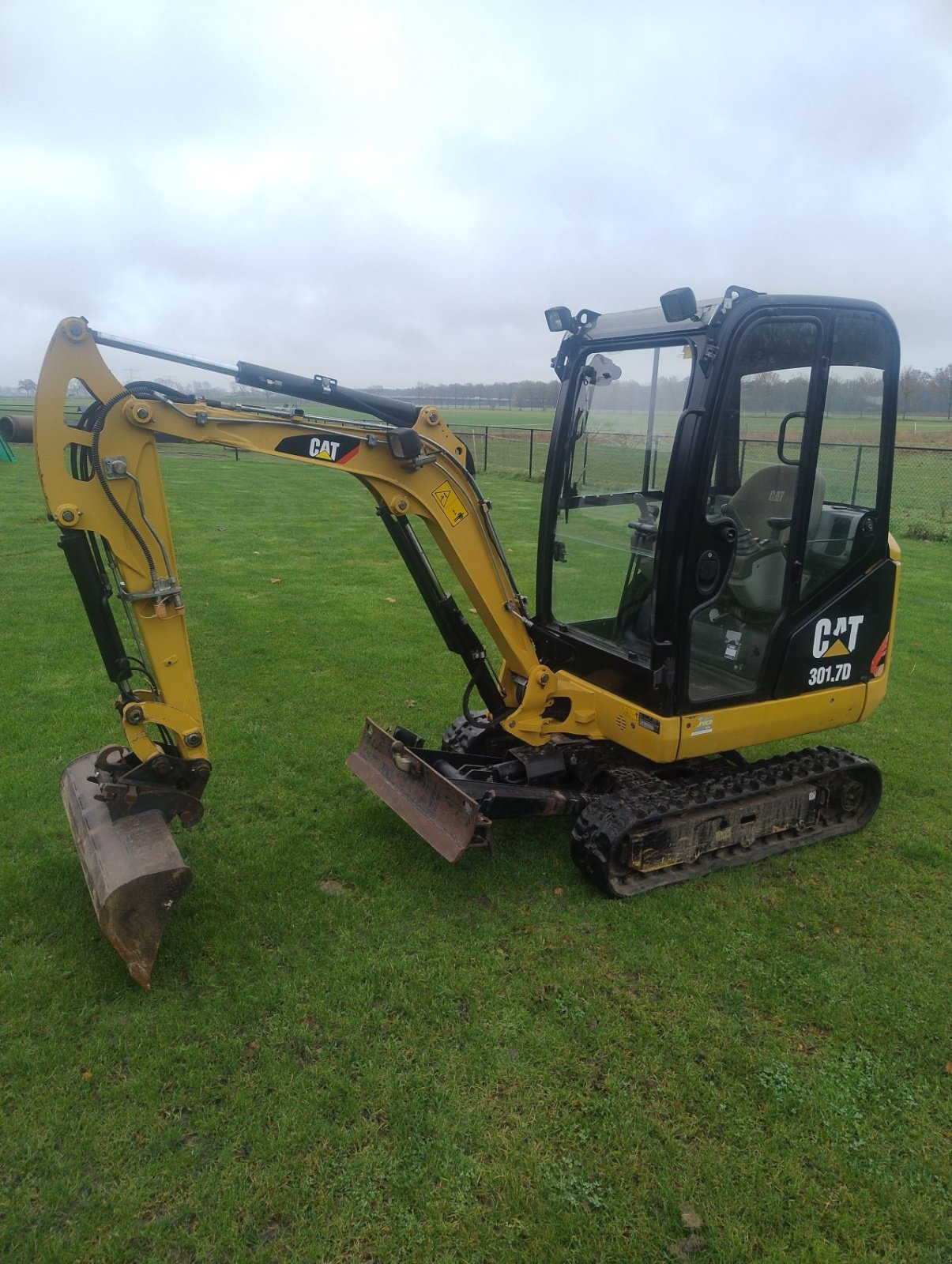 Minibagger типа Caterpillar 301.7 D, Gebrauchtmaschine в Veldhoven (Фотография 2)
