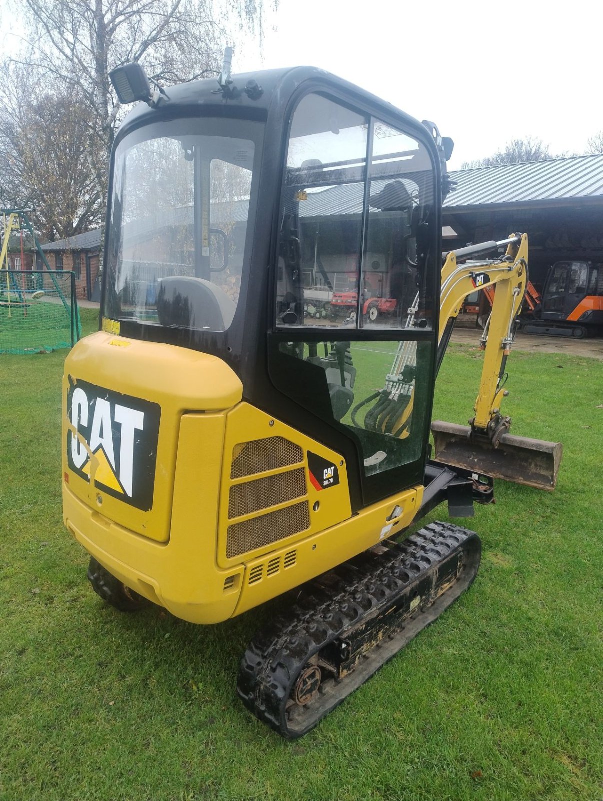 Minibagger типа Caterpillar 301.7 D, Gebrauchtmaschine в Veldhoven (Фотография 10)