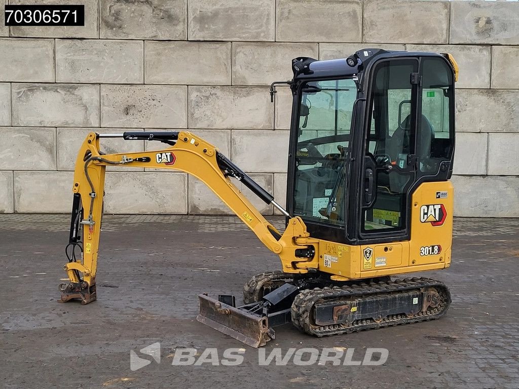 Minibagger des Typs Caterpillar 301.8, Gebrauchtmaschine in Veghel (Bild 8)