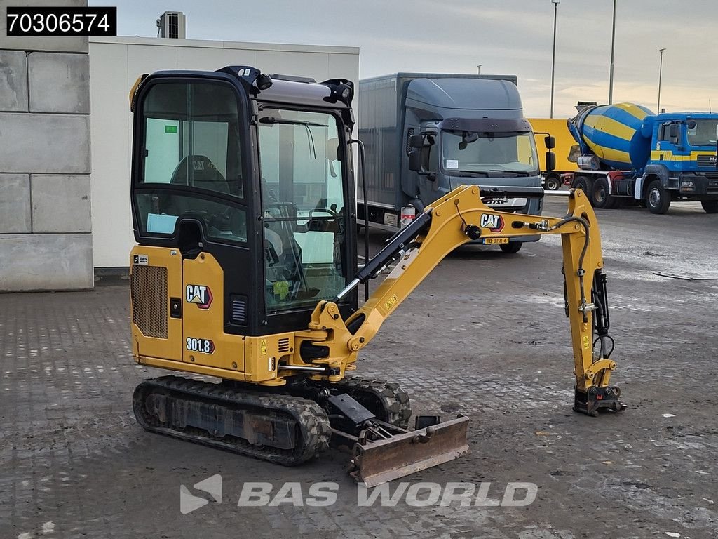 Minibagger типа Caterpillar 301.8, Gebrauchtmaschine в Veghel (Фотография 9)