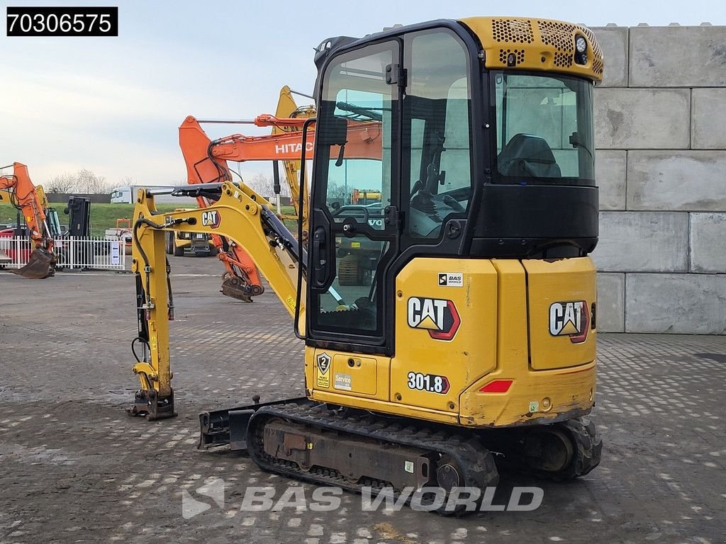 Minibagger типа Caterpillar 301.8, Gebrauchtmaschine в Veghel (Фотография 3)