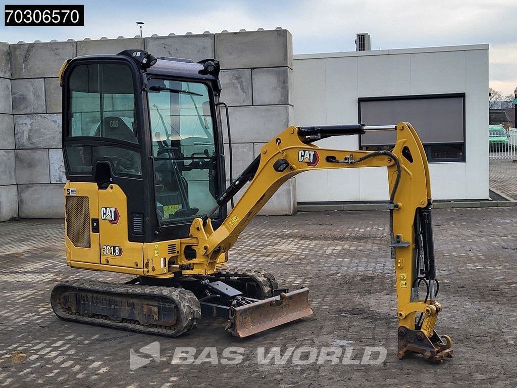Minibagger Türe ait Caterpillar 301.8, Gebrauchtmaschine içinde Veghel (resim 8)