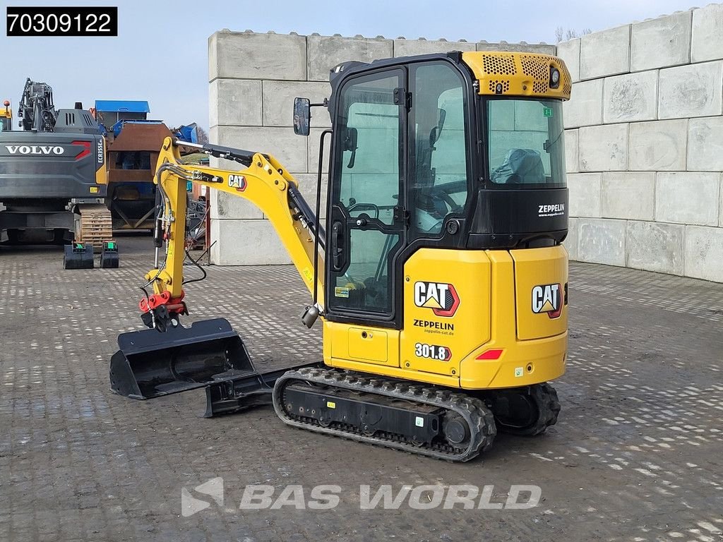 Minibagger typu Caterpillar 301.8, Gebrauchtmaschine w Veghel (Zdjęcie 5)