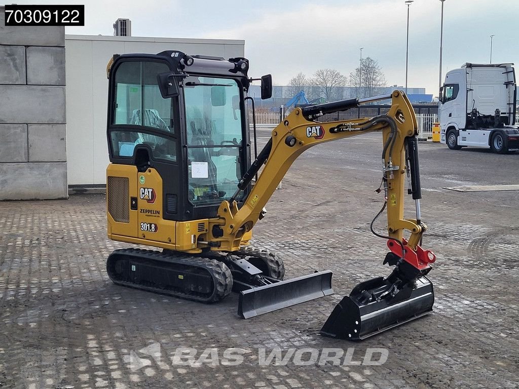 Minibagger typu Caterpillar 301.8, Gebrauchtmaschine w Veghel (Zdjęcie 9)