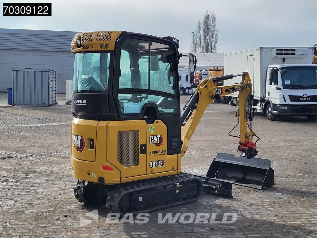 Minibagger typu Caterpillar 301.8, Gebrauchtmaschine w Veghel (Zdjęcie 8)
