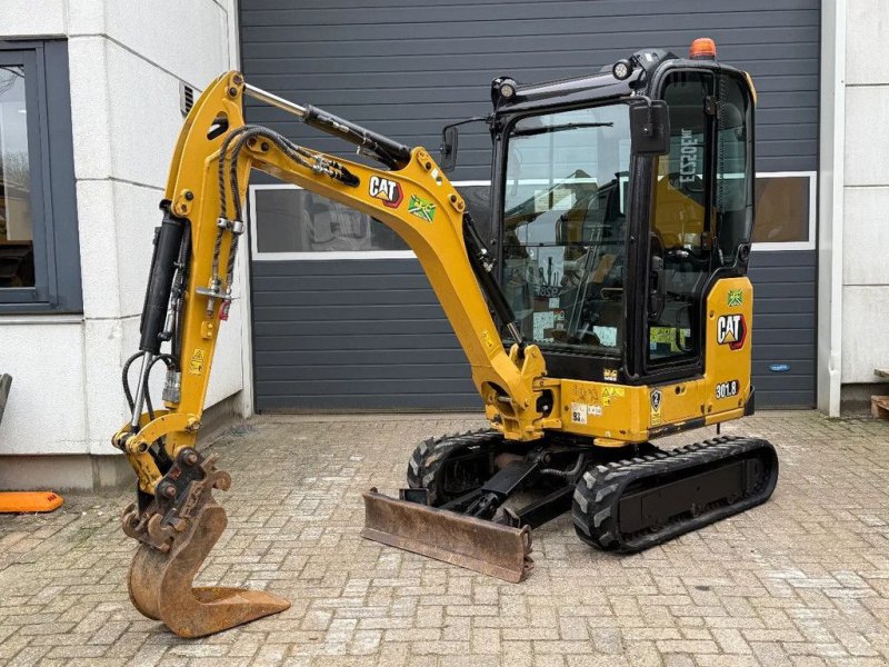 Minibagger del tipo Caterpillar 301.8NG, Gebrauchtmaschine In Doetinchem