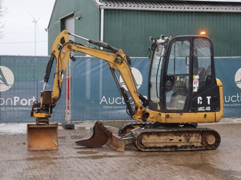 Minibagger typu Caterpillar 302.4D, Gebrauchtmaschine v Antwerpen (Obrázek 1)