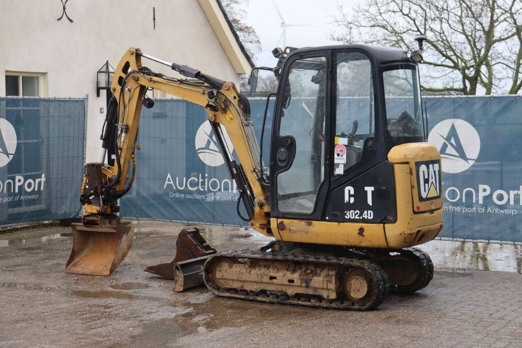Minibagger typu Caterpillar 302.4D, Gebrauchtmaschine w Antwerpen (Zdjęcie 3)
