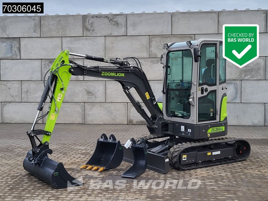 Minibagger a típus Caterpillar 302.7 FACTORY WARRANTY - CW/3 BUCKETS - CE, Neumaschine ekkor: Veghel (Kép 1)