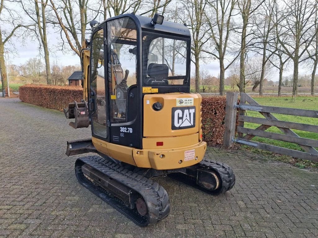 Minibagger za tip Caterpillar 302.7D minigraver 3bakjes, Gebrauchtmaschine u Lunteren (Slika 2)