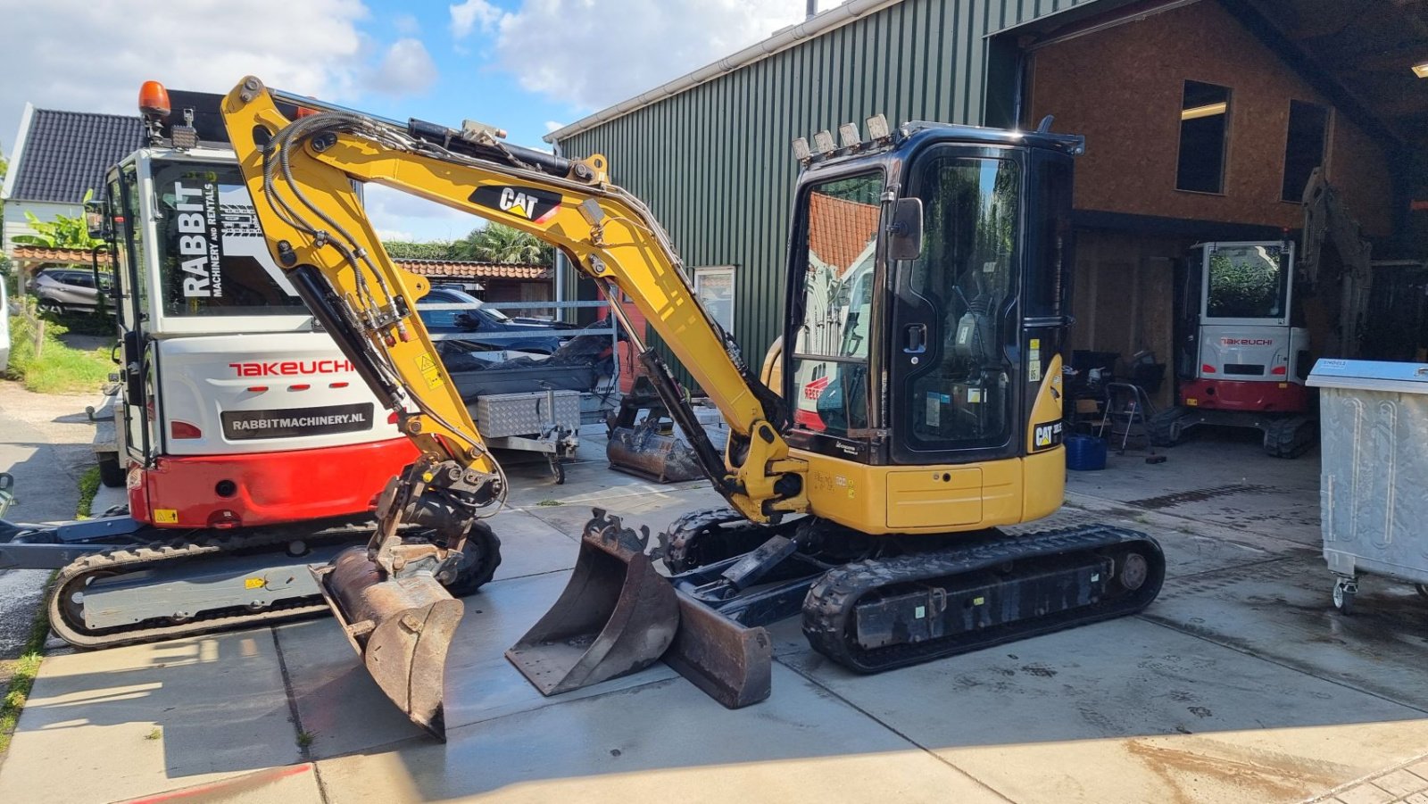 Minibagger van het type Caterpillar 303.5E CR, Gebrauchtmaschine in Assendelft (Foto 1)