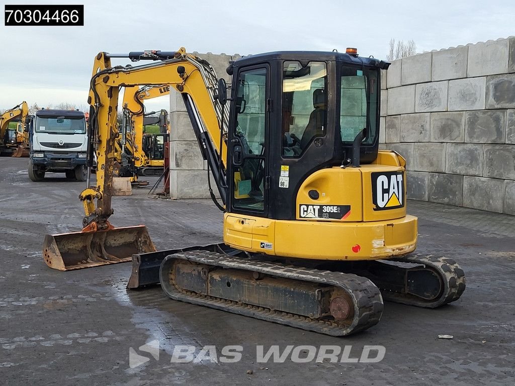 Minibagger typu Caterpillar 305 E2 3 Buckets, Gebrauchtmaschine w Veghel (Zdjęcie 5)