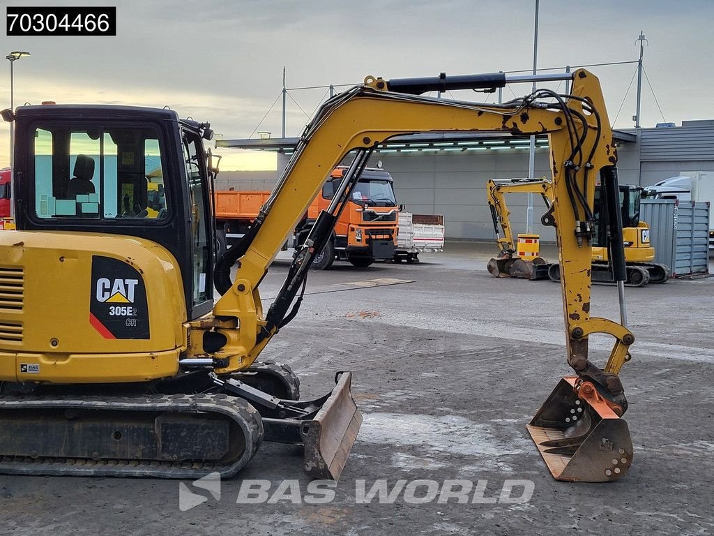 Minibagger typu Caterpillar 305 E2 3 Buckets, Gebrauchtmaschine w Veghel (Zdjęcie 9)