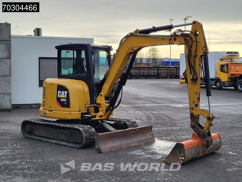 Minibagger typu Caterpillar 305 E2 3 Buckets, Gebrauchtmaschine w Veghel (Zdjęcie 10)