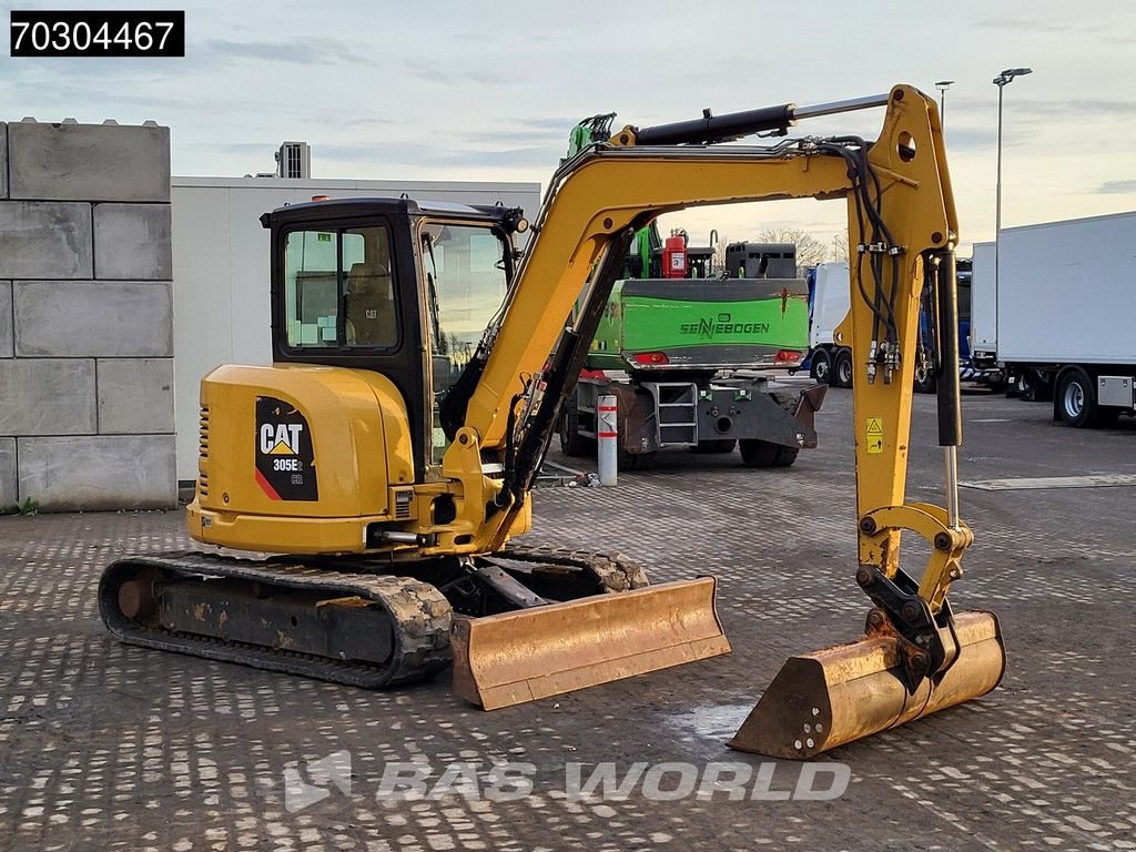 Minibagger от тип Caterpillar 305 E2 3 Buckets, Gebrauchtmaschine в Veghel (Снимка 9)