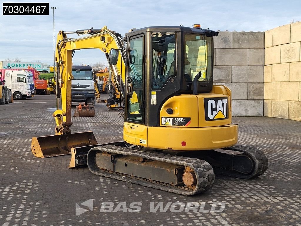 Minibagger от тип Caterpillar 305 E2 3 Buckets, Gebrauchtmaschine в Veghel (Снимка 5)