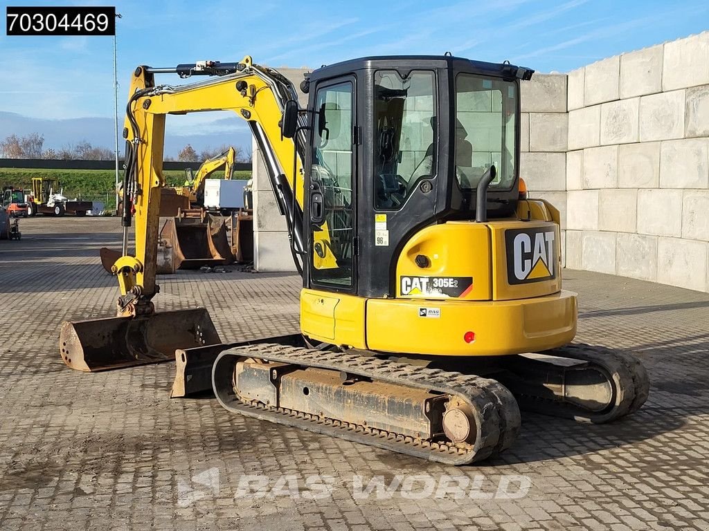 Minibagger typu Caterpillar 305 E2 CR 3 BUCKETS, Gebrauchtmaschine v Veghel (Obrázek 5)