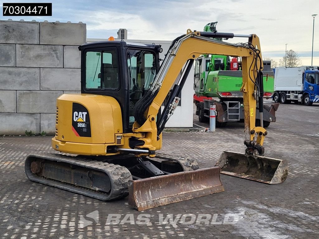 Minibagger от тип Caterpillar 305 E2 CR 3 Buckets, Gebrauchtmaschine в Veghel (Снимка 11)