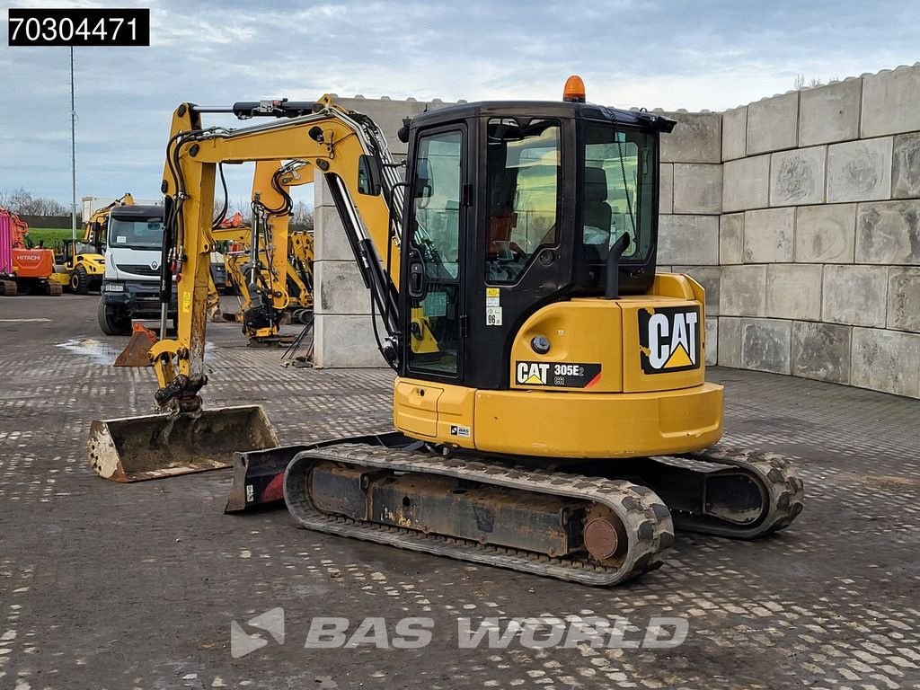 Minibagger от тип Caterpillar 305 E2 CR 3 Buckets, Gebrauchtmaschine в Veghel (Снимка 3)