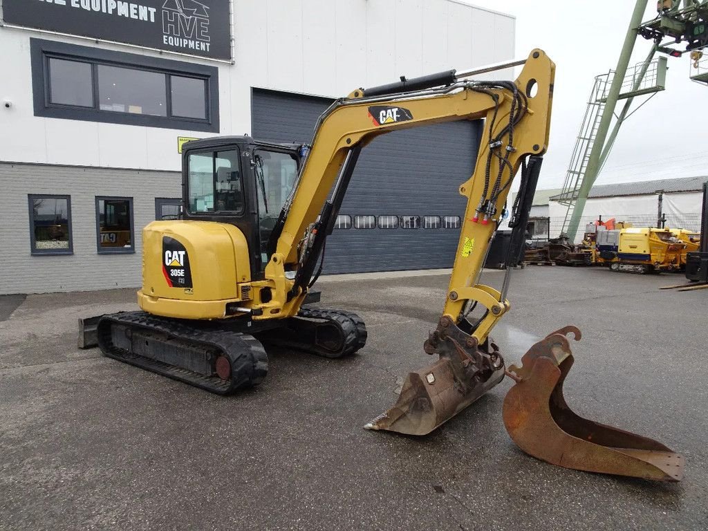 Minibagger du type Caterpillar 305E2, Gebrauchtmaschine en Zutphen (Photo 2)