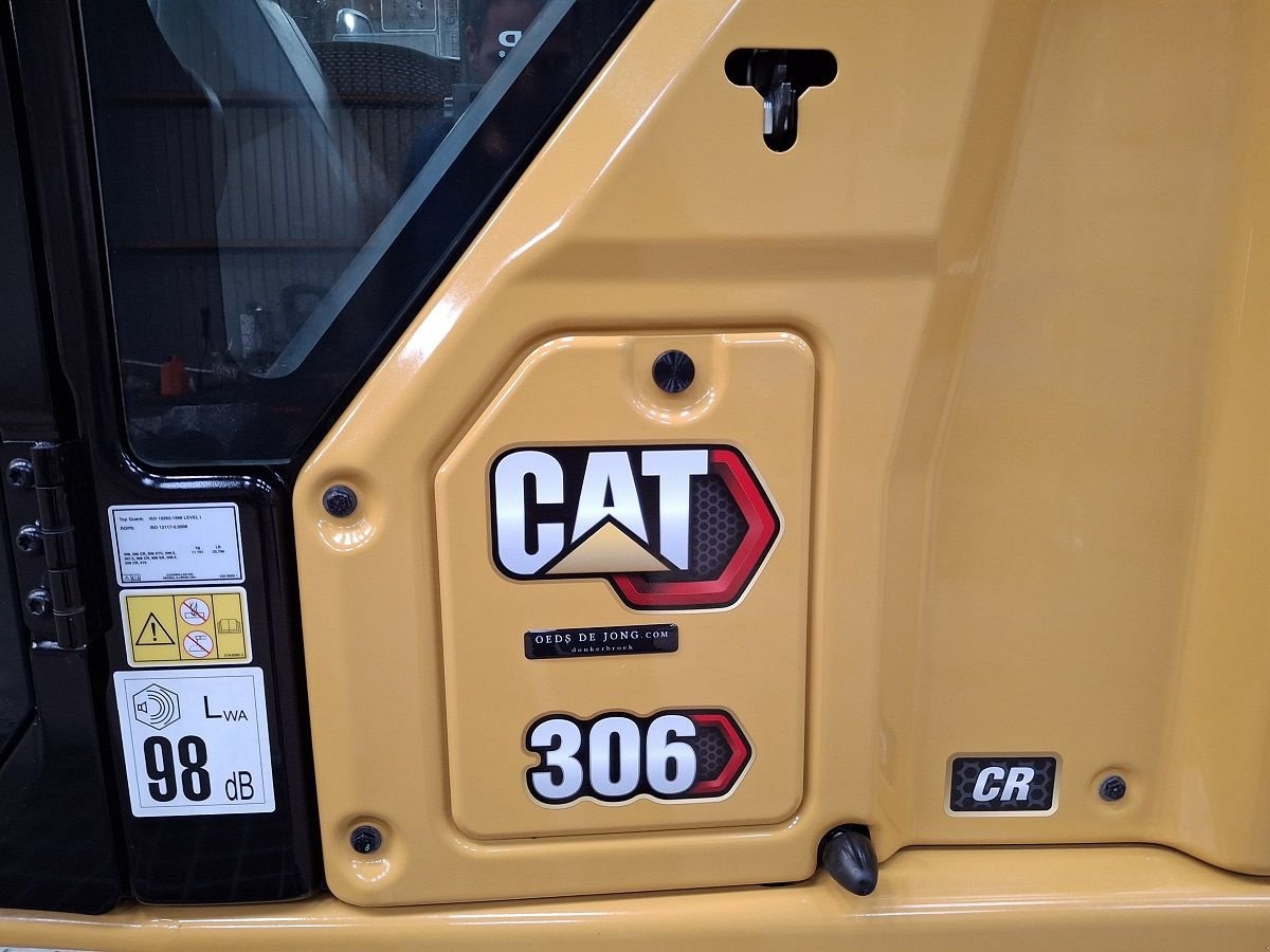 Minibagger Türe ait Caterpillar 306CR, Gebrauchtmaschine içinde Donkerbroek (resim 2)