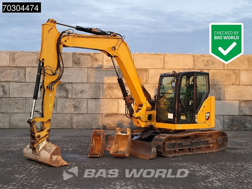 Minibagger типа Caterpillar 308 CR A/C - 3 Buckets, Gebrauchtmaschine в Veghel (Фотография 1)