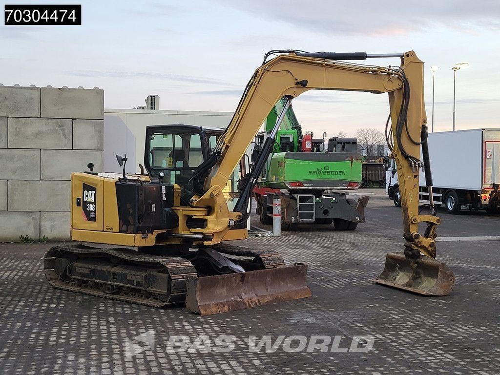 Minibagger типа Caterpillar 308 CR A/C - 3 Buckets, Gebrauchtmaschine в Veghel (Фотография 10)
