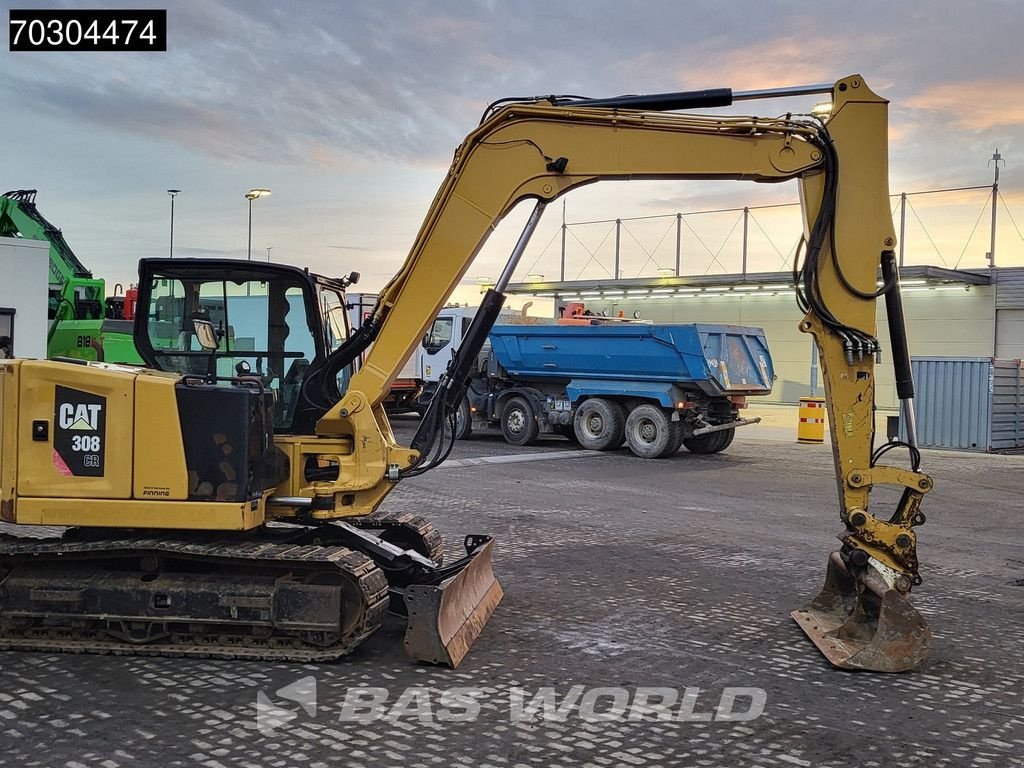 Minibagger типа Caterpillar 308 CR A/C - 3 Buckets, Gebrauchtmaschine в Veghel (Фотография 11)