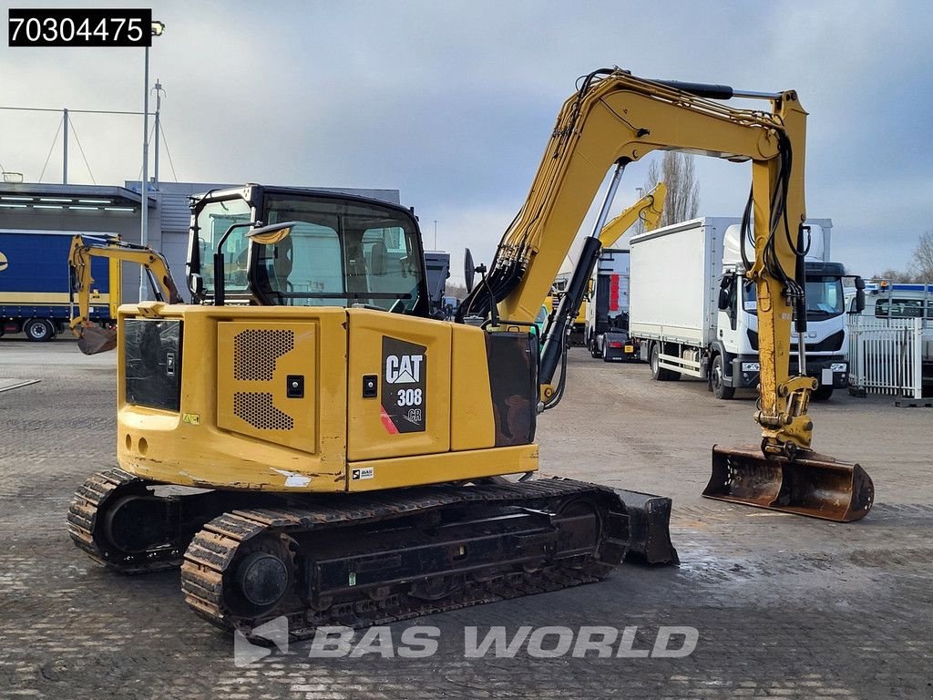 Minibagger del tipo Caterpillar 308 CR A/C - 3 Buckets, Gebrauchtmaschine In Veghel (Immagine 7)