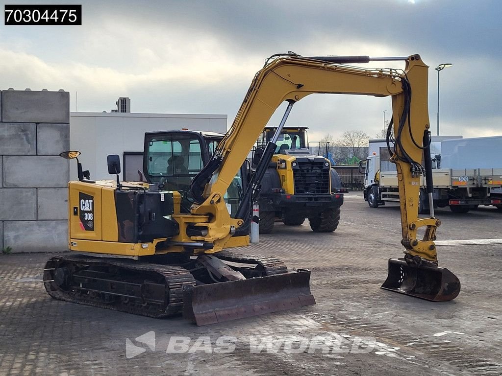 Minibagger del tipo Caterpillar 308 CR A/C - 3 Buckets, Gebrauchtmaschine In Veghel (Immagine 11)