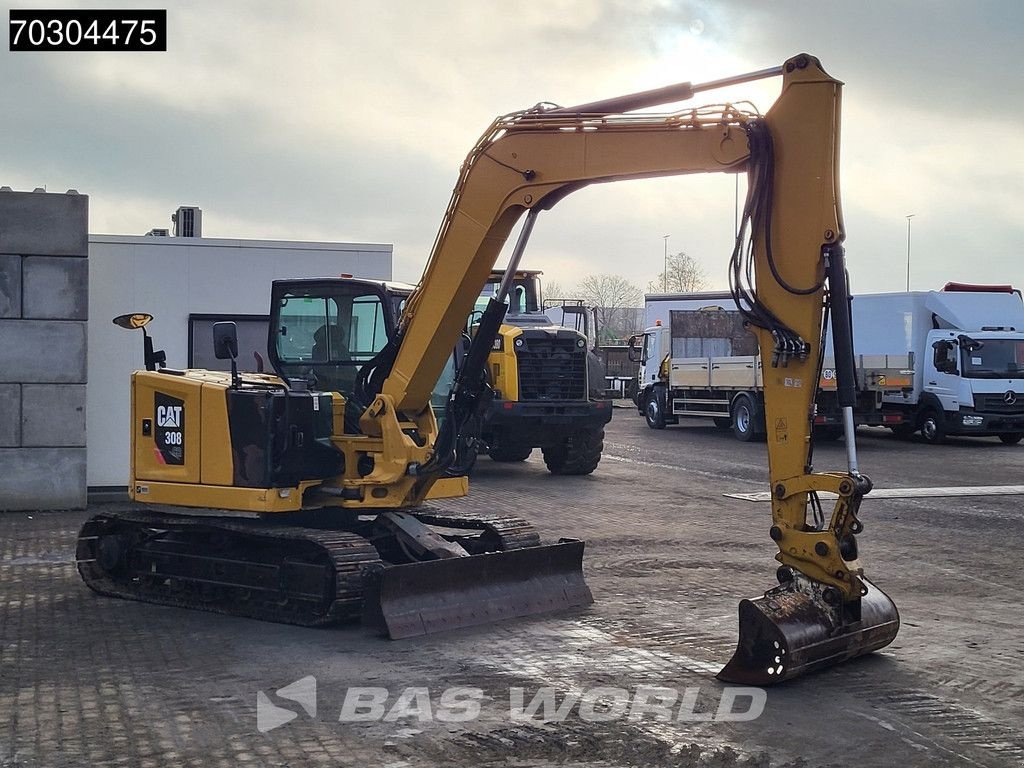 Minibagger del tipo Caterpillar 308 CR A/C - 3 Buckets, Gebrauchtmaschine In Veghel (Immagine 10)