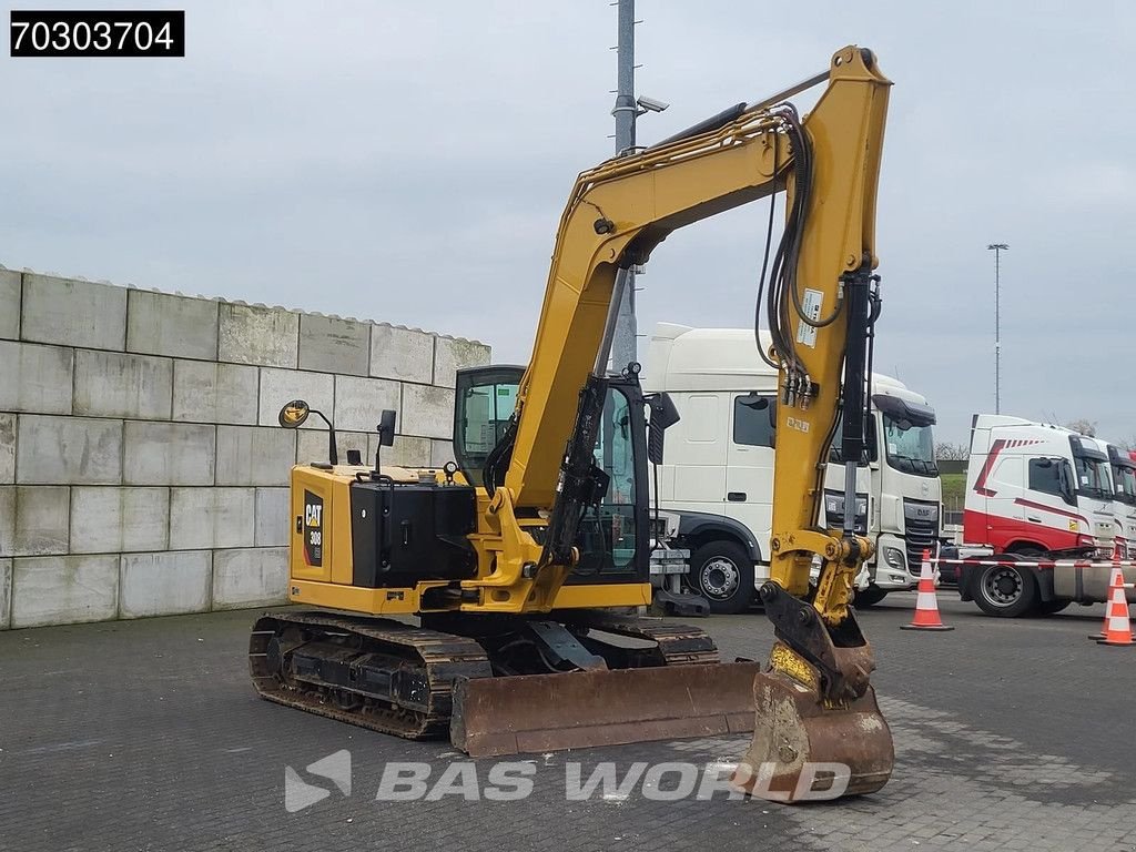 Minibagger Türe ait Caterpillar 308 CR A/C, Gebrauchtmaschine içinde Veghel (resim 8)