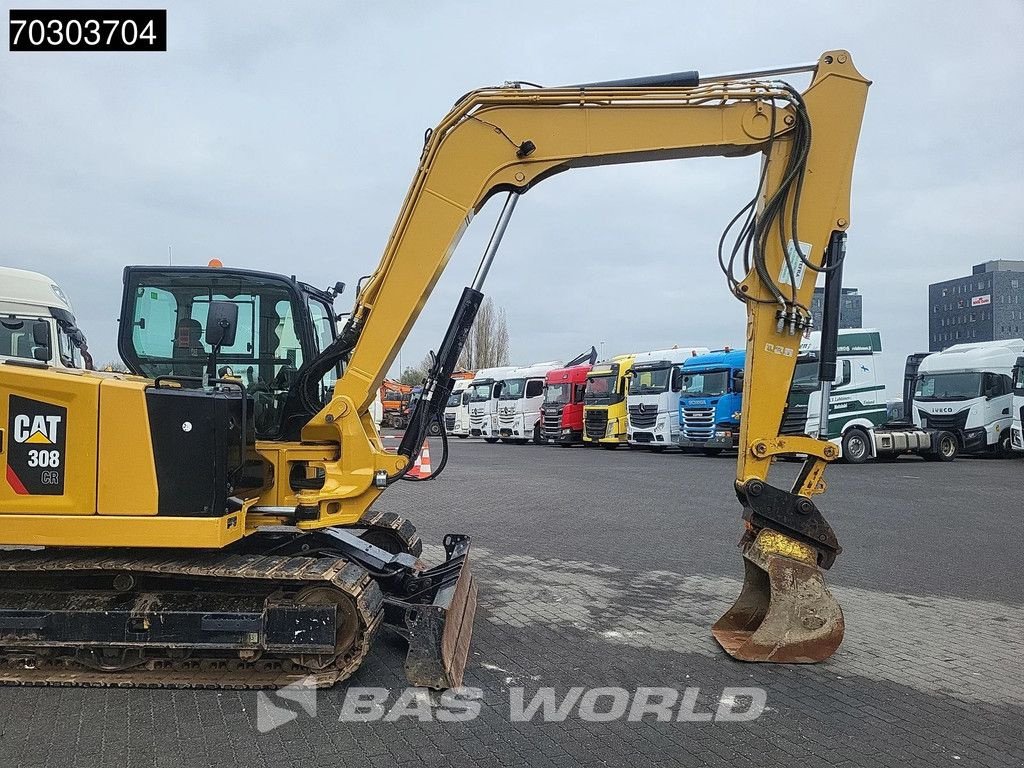 Minibagger Türe ait Caterpillar 308 CR A/C, Gebrauchtmaschine içinde Veghel (resim 10)