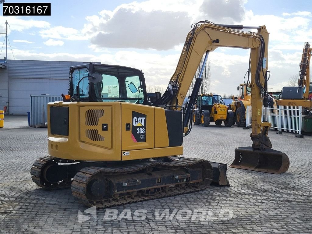 Minibagger typu Caterpillar 308 CR A/C, Gebrauchtmaschine v Veghel (Obrázek 8)