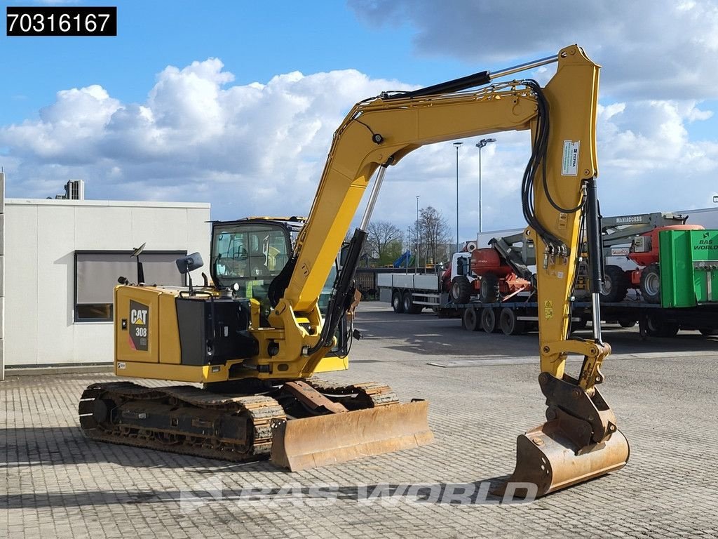 Minibagger typu Caterpillar 308 CR A/C, Gebrauchtmaschine v Veghel (Obrázek 10)