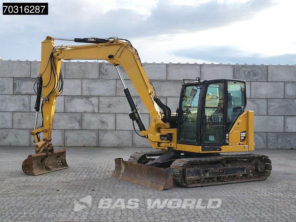 Minibagger typu Caterpillar 308 CR A/C, Gebrauchtmaschine w Veghel (Zdjęcie 3)