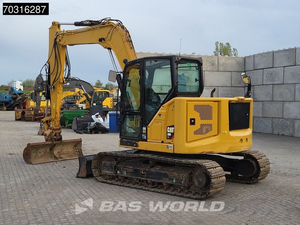 Minibagger typu Caterpillar 308 CR A/C, Gebrauchtmaschine w Veghel (Zdjęcie 5)