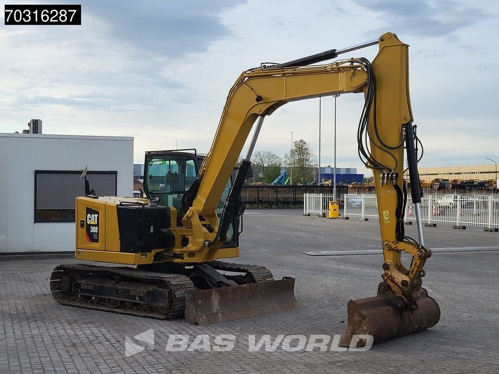 Minibagger typu Caterpillar 308 CR A/C, Gebrauchtmaschine w Veghel (Zdjęcie 10)