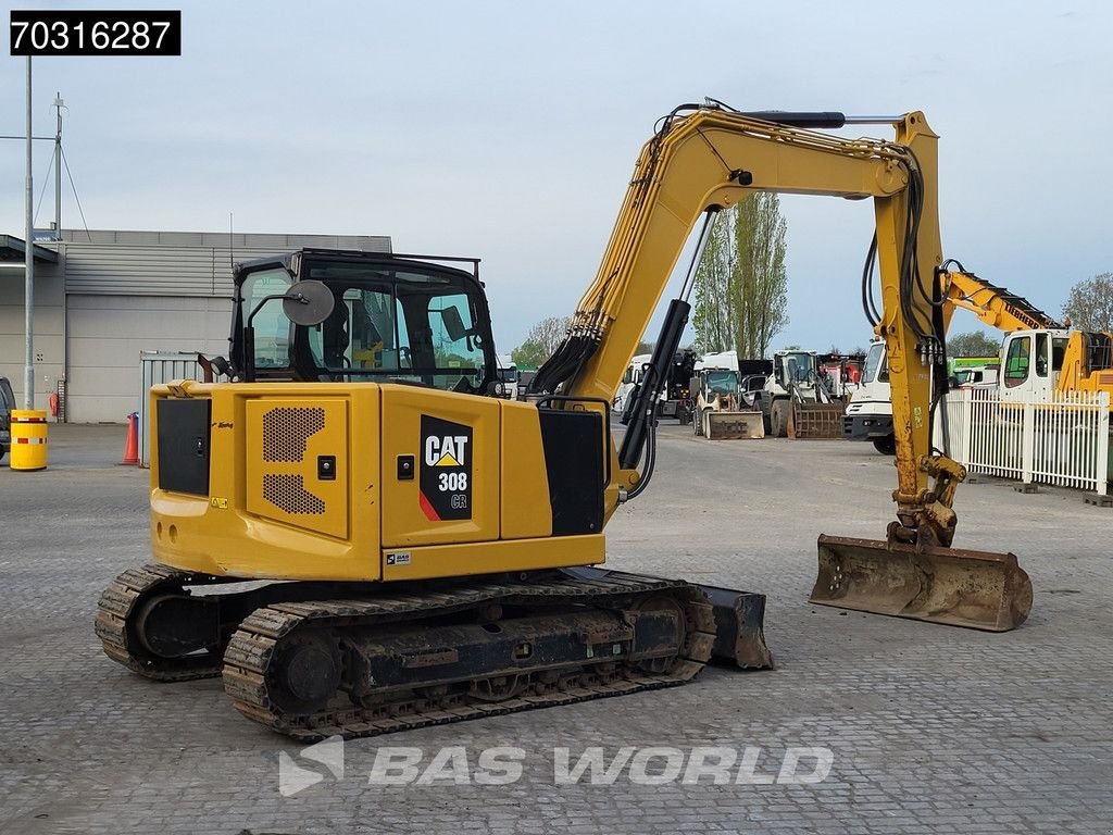 Minibagger typu Caterpillar 308 CR A/C, Gebrauchtmaschine w Veghel (Zdjęcie 8)